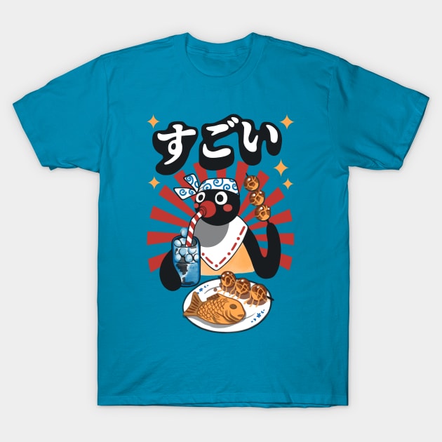 Matsuri Pengin T-Shirt by Pescapin